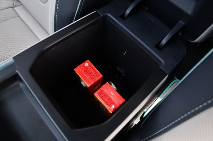 Hyundai Creta Electric centre console storage